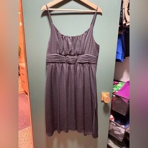 H&M Black Sleeveless Midi Dress